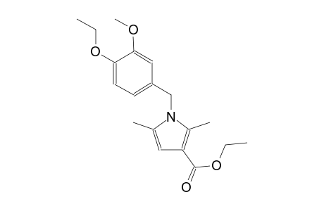 ethyl 1-(4-ethoxy-3-methoxybenzyl)-2,5-dimethyl-1H-pyrrole-3-carboxylate