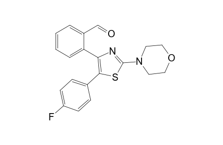 (5-(4-Fluorophenyl)-2-morpholinothiazol-4-yl)(phenyl) methanone