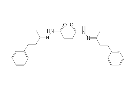 N'~1~,N'~4~-bis[(E)-1-methyl-3-phenylpropylidene]succinohydrazide