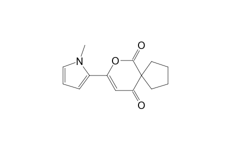 8-(1-METHYL-2-PYRROLYL)-7-OXASPIRO-[4.5]-DEC-8-EN-6,10-DIONE