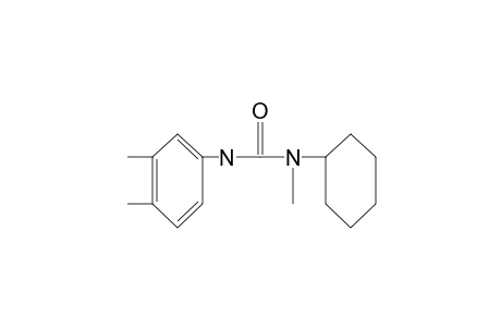 1-cyclohexyl-1-methyl-3-(3,4-xylyl)urea