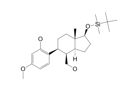 1-BETA-TERT.-BUTYLDIMETHYLSILYLOXY-5-BETA-(2'-HYDROXY-4'-METHOXYPHENYL)-7A-BETA-METHYL-2,3,3A-ALPHA,4,5,6,7,7A-OCTAHYDRO-1H-INDENE-4-BETA-METHANOLE