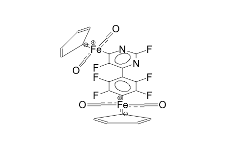 4,4'-BIS[DICARBONYL(CYCLOPENTAFIENYL)IRON]-PERFLUORO-6-PHENYLPYRIMIDINE