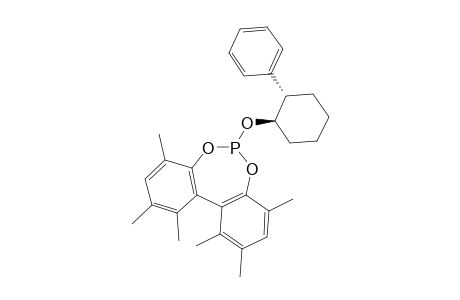 (S)-3,3',5,5',6,6'-HEXAMETHYL-1,1'-BIPHENYL-2,2'-DIYL-[(1R,2S)-(+)-2-PHENYL-1-CYCLOHEXYL]-PHOSPHITE