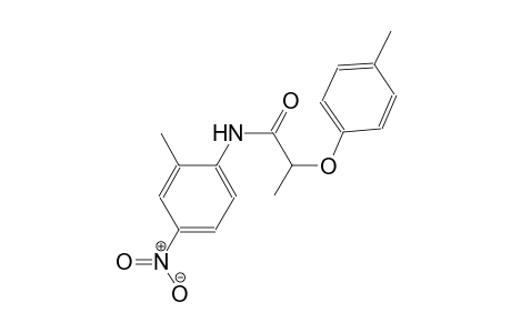 N-(2-methyl-4-nitrophenyl)-2-(4-methylphenoxy)propanamide