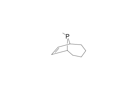 syn-9-Methyl-9-phospha-bicyclo(4.2.1)non-7-ene