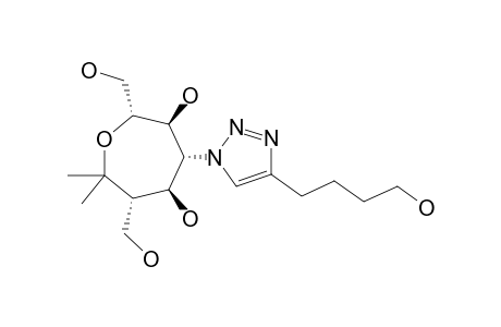 (2R,3S,4R,5S,6S)-4-[4'-(4''-HYDROXYBUTYL)-1H-1',2',3'-TRIAZOL-1'-YL]-2,6-BIS-(HYDROXYMETHYL)-7,7-DIMETHYL-OXEPANE-3,5-DIOL