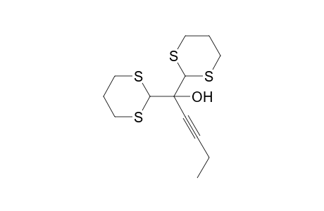 1,1-Di(1,3-dithian-2-yl)pent-2-yn-1-ol