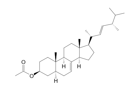 5-ALPHA-ERGOSTA-7,22-DIEN-3-BETA-YL-ACETAT