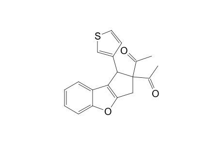 1,1'-(1-(Thiophen-3-yl)-2,3-dihydro-1H-benzo[b]cyclopenta[d]furan-2,2-diyl)diethanone