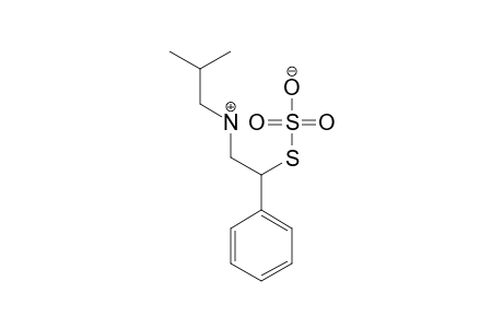 2-(ISOBUTYLAMINO)-1-PHENYLETHANE-1-THIOSULFURIC-ACID