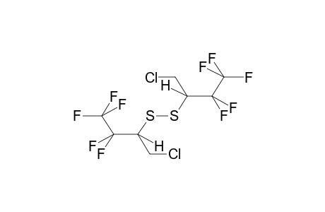 BIS(1-PENTAFLUOROETHYL-2-CHLOROETHYL)DISULPHIDE (ERYTHRO/THREO MIXTURE)