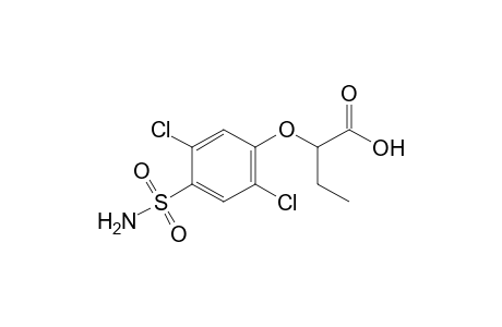 2-(2,5-dichloro-4-sulfamoylphenoxy)butyric acid