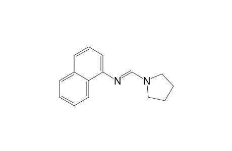 1-(N-1-naphthylformimidoyl)pyrrolidine