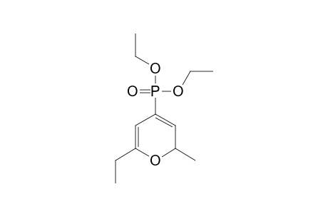 (6-Ethyl-2-methyl-2H-pyran-4-yl)-phosphonsaeure-diethylester