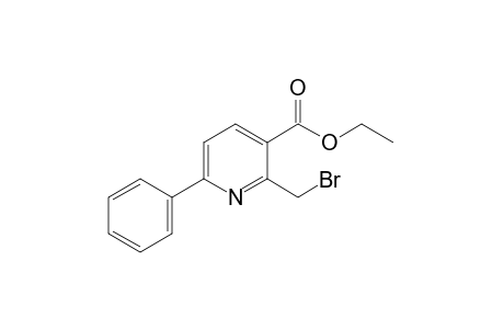 2-(bromoethyl)-6-phenylnicotinic acid, ethyl ester