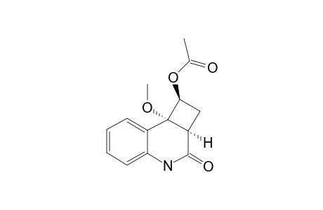 ACETIC-ACID-8B-METHOXY-3-OXO-1,2,2A,3,4,8B-HEXAHYDROCYCLOBUTA-[C]-QUINOLIN-1-YLESTER