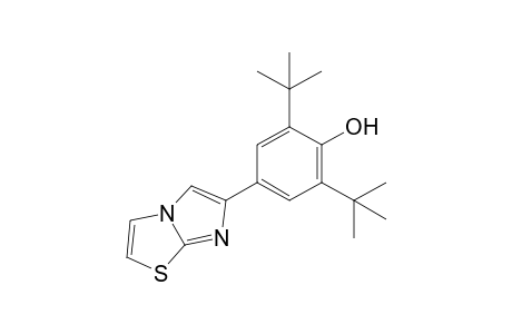 2,6-di-tert-butyl-4-(imidazo[2,1-b]thiazol-6-yl)phenol