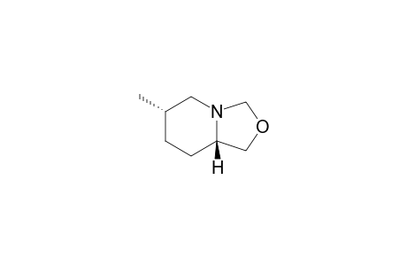 6-METHYL-HEXAHYDRO-3AH-PYRIDO-[1,2-C]-OXAZOLE,ISOMER-#2