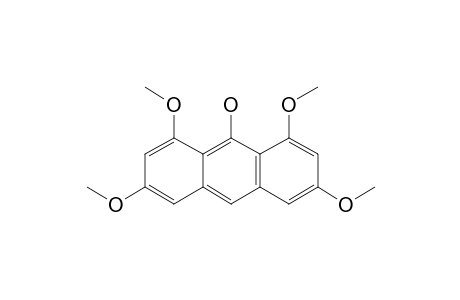 1,3,6,8.TETRAMETHOXY-ANTHRACEN-9-OL