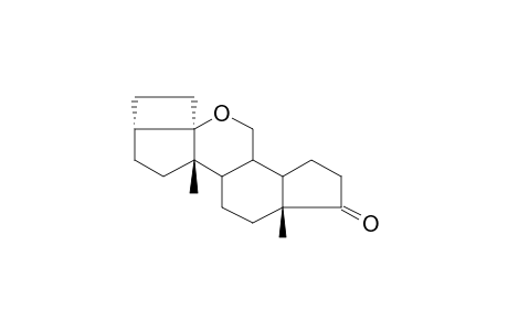 3BETA,5-CYCLO-6-OXA-A-HOMO-5BETA-ANDROSTAN-17-ONE