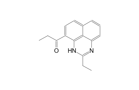 1-(2-Ethyl-1H-perimidin-4-yl)-1-propanone