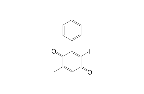 2-iodanyl-5-methyl-3-phenyl-cyclohexa-2,5-diene-1,4-dione