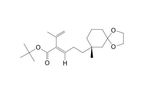 1,1-DIMETHYLETHYL-(E)-2-(1-METHYLETHENYL)-5-(7-METHYL-1,4-DIOXASPIRO-[4.5]-DECA-7-YL)-2-PENTENOATE