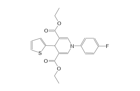 1-(4-fluorophenyl)-4-(2-thienyl)-4H-pyridine-3,5-dicarboxylic acid diethyl ester