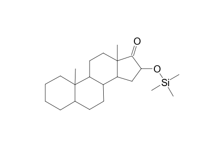 5.ALPHA.-ANDROSTAN-16.ALPHA.-OL-17-ONE(16.ALPHA.-TRIMETHYLSILYL ETHER)