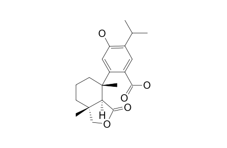 HANAGOKENOL-B;1-CARBOXY-4-HYDROXY-5-ISOPROPYL-2-SUBSTITUTED-BENZENE