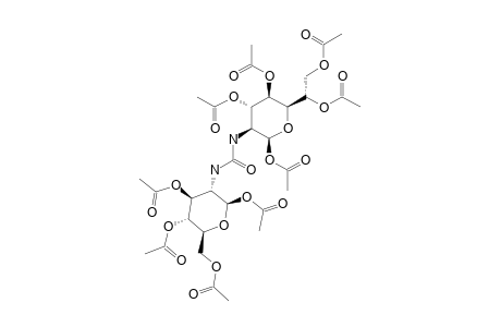 N-(1,3,4,6,7-PENTA-O-ACETYL-2-DEOXY-BETA-D-GLYCERO-L-GLUCO-HEPTOPYRANOS-2-YL)-N'-(1,3,4,6-TETRA-O-ACETYL-2-DEOXY-BETA-D-GLUCOPYRANOS-2-YL)-UREA