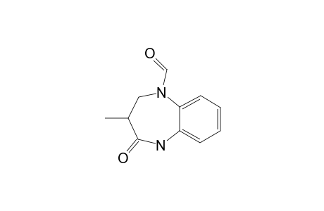 E-3-METHYL-5-FORMYL-2,3,4,5-TETRAHYDRO-1H-1,5-BENZODIAZEPIN-2-ONE