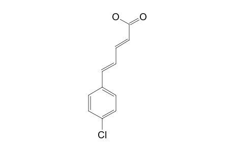 5-(PARA-CHLORPHENYL)-2,4-PENTADIENSAEURE