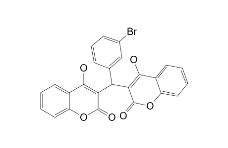 3,3''-(3'-BROMO-BENZYLIDENE)-BIS-(4-HYDROXY-COUMARIN)