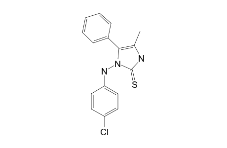 1-(4-CHLOROPHENYLAMINO)-2,3-DIHYDRO-4-METHYL-5-PHENYL-1H-IMIDAZOLE-2-THIONE