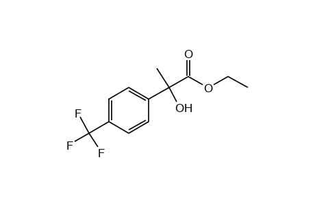 alpha-METHYL-p-(TRIFLUOROMETHYL)MANDELIC ACID, ETHYL ESTER