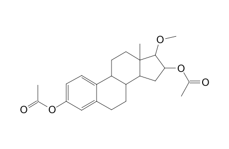 ESTRA-1,3,5(10)-TRIENE-3,16.BETA.-17.BETA.-TRIOL-17-METHYLETHER(3,16.BETA.-DI-ACETATE)