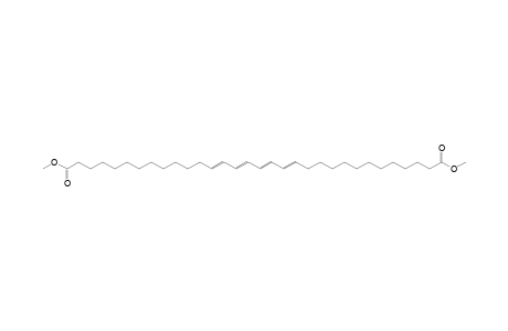 Dimethyl dotriaconta-13,15,17,19-tetraene-dioate