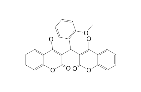 3,3''-(2'-METHOXY-BENZYLIDENE)-BIS-(4-HYDROXY-COUMARIN)