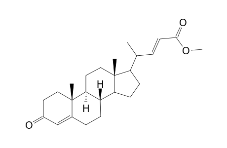 Methyl 3-oxochola-4,22-dien-24-oate