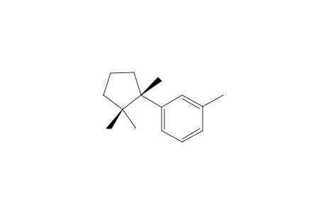 (-)-HERBERTENE;1-METHYL-3-[(1S)-1,2,2-TRIMETHYLCYCLOPENTYL]-BENZENE