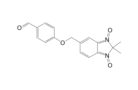 5-(4-FORMYLPHENYLOXYMETHYL)-2,2-DIMETHYL-2H-BENZIMIDAZOLE-1,3-DI-N-OXIDE