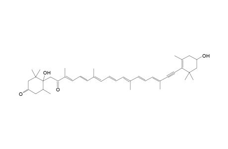 .beta.,.beta.-Carotene-3,6'-diol, 7,8-didehydro-5',6',7',8'-tetrahydro-3',8'-dioxo-, (3'R,5R,6R)-