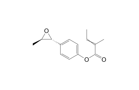 (2R,3R)-4-(3-Methyloxiranyl)phenyltiglate