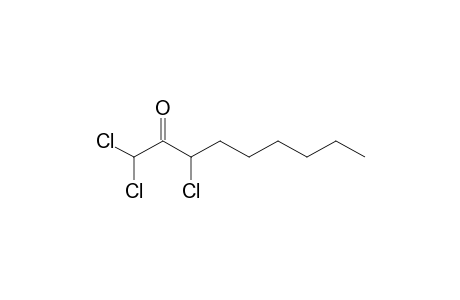 1,1,3-Trichlorononan-2-one