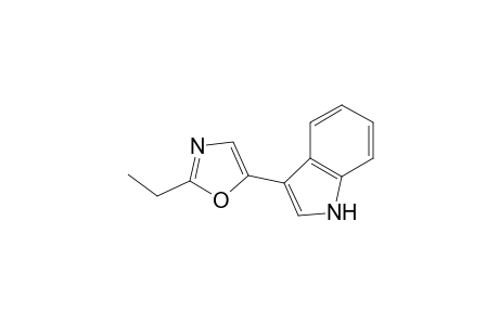 1H-indole, 3-(2-ethyl-5-oxazolyl)-