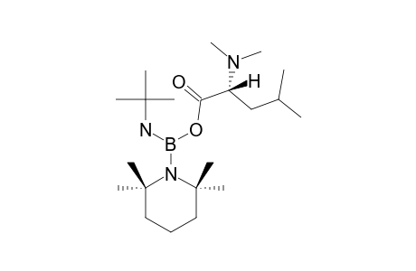 (TERT.-BUTYLAMINO)-(N,N-DIMETHYL-L-LEUCINOXY)-(2,2,6,6-TETRAMETHYLPIPERIDINO)-BORANE