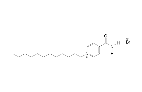 4-carbamoyl-1-dodecylpyridinium bromide