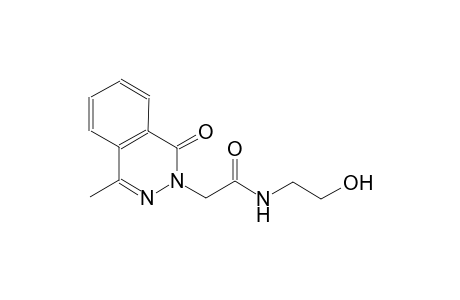 N-(2-hydroxyethyl)-2-(4-methyl-1-oxo-2(1H)-phthalazinyl)acetamide